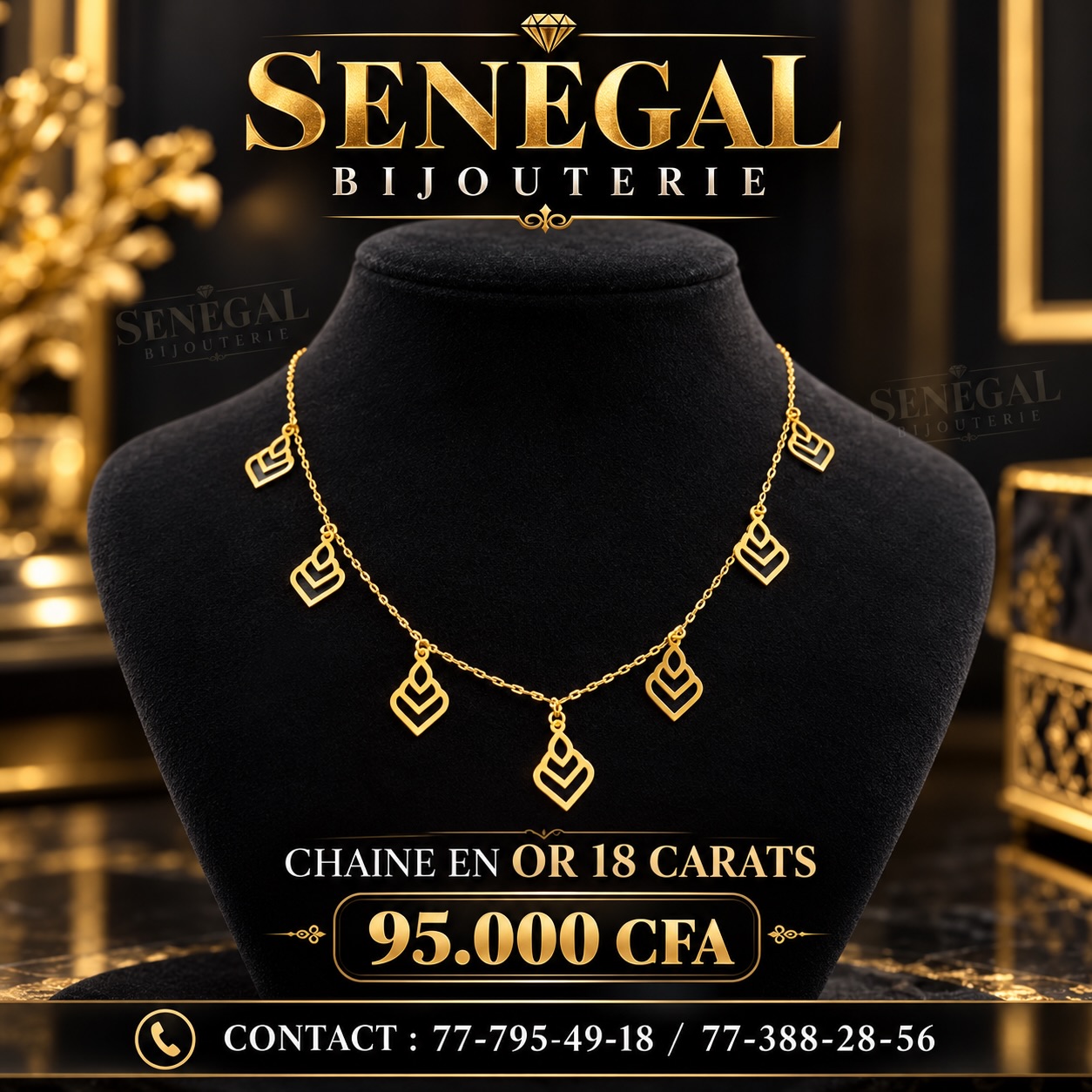 Chaîne en or 18 carats